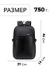 Картинка рюкзак городской Golden Wolf GB00916 Black - 2