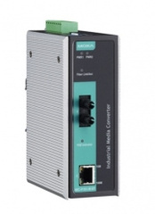 Медиа-конвертер MOXA IMC-P101-S-ST-T