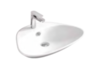 ArtCeram Plettro PTL002 01 00 BI Раковина накладная на столешницу, 59x45, цвет: белый