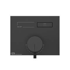 Gessi Hi-Fi 63061#707 Смеситель для душа, с включением 1 источника (внешняя часть), цвет: Black Metal Brushed PVD фото
