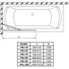 Radaway 10001060-01-01W Idea PNJ II 600 с полотенцедержателем хром