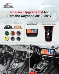 Магнитола для Porsche Cayenne (2011-2017) Android 13 8/128GB QLED DSP 4G модель ZF-3018