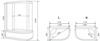 Timo Eco TE-0720L Душевая кабина 120x80