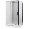 Aquanet Delta 183213 Душевое ограждение 120x80, цвет: профиль хром, стекло прозрачное