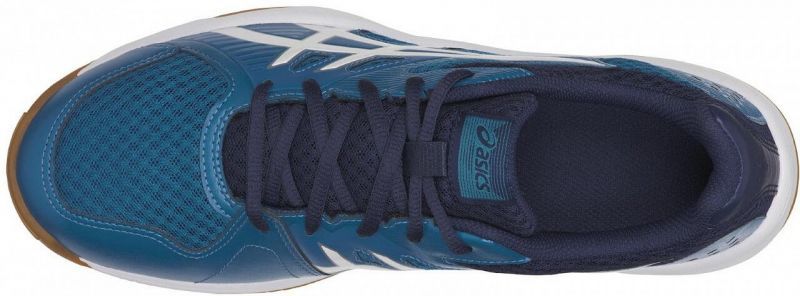 Asics Upcourt 3 мужские волейбольные кроссовки синие - 4