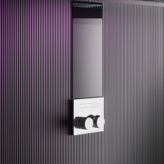 Gessi Hi-Fi 63079#031 Смеситель для душа, с включением до 2 источников одновременно (внешняя часть), цвет: хром фото