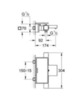 GROHE Grohtherm Cube 34502000 Термостат для ванны