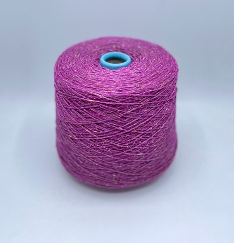 FILCOM (пр.Италия), art.Selene,3/15 500м/100 гр. 80%Шелк малберри 20%Кашемир, цвет-Ирис, твид, арт-26575
