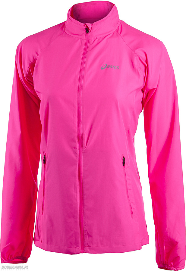 Ветровка женская Asics Woven Jacket фуксия