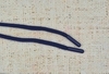 Шнур, L 138 см, ш. 5 мм, т. синий