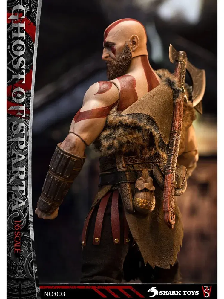 Фигурка Кратос Призрак Спарты из игры Бог Войны 1/6