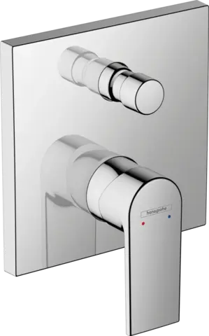 Смеситель для ванны, встраиваемый, хром Hansgrohe Vernis Shape 71468000