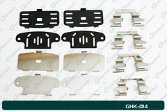 Комплект пластин для тормозных колодок G-brake GHK-014