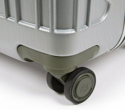 Чемодан Piquadro RELYGHT PLUS, серый/зелёный (BV4426PC2PL/GRVE)