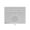 Gessi Hi-Fi 63079#279 Смеситель для душа, с включением до 2 источников одновременно (внешняя часть), цвет: White CN