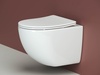 Ceramica Nova CN3009_1001CH_1000 Комплект: Подвесной унитаз + Шумоизоляционная панель для инсталляции + Система инсталляции для унитазов с кнопкой смыва