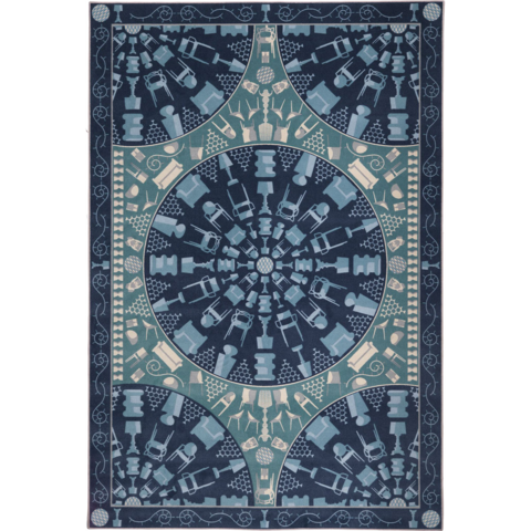 Фото: Ковер Kartell Carpet  мультицвет - основной вид
