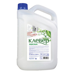 Мыло жидкое Клевер 5 л