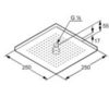 Kludi A-Qa 6653105-00 Душ верхний, цвет: хром