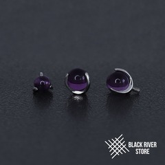 Ball 3-Prongs 3мм/4мм/5мм Amethyst