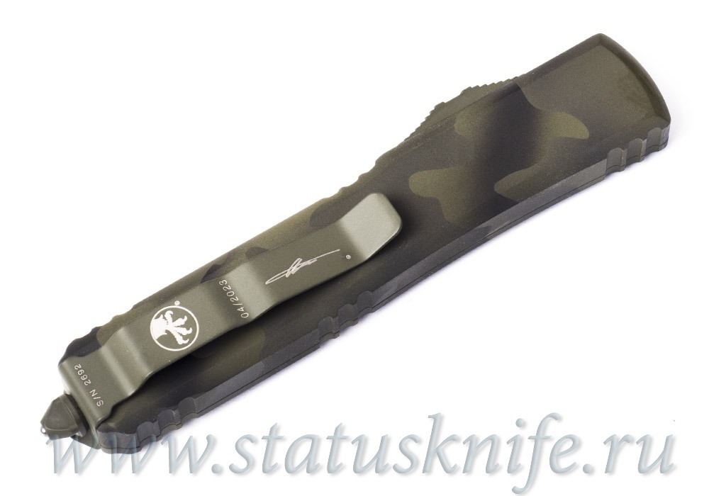 Нож Microtech Ultratech 121-1OCS Olive Camo Signature