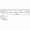 WasserKRAFT Lippe K-6575 Крючок, цвет: хром