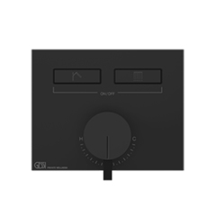 Gessi Hi-Fi 63079#706 Смеситель для душа, с включением до 2 источников одновременно (внешняя часть), цвет: Black Metal PVD фото
