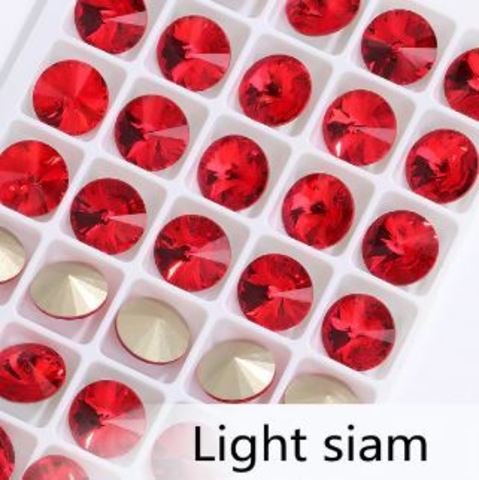 Риволи 12 мм, цвет Light Siam, премиум