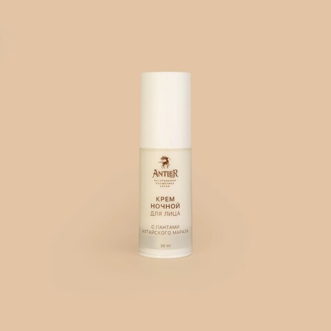 Antler Ночной крем для лица с пантами Алтайского марала 30 г