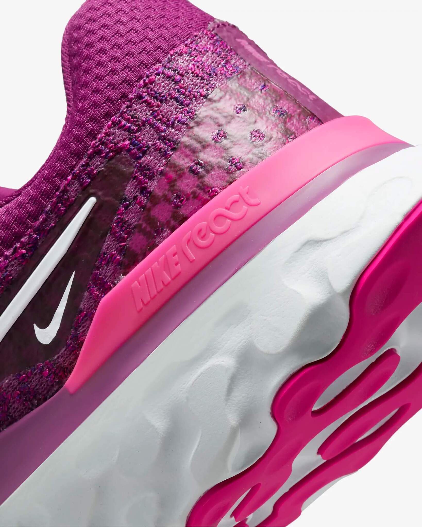 Женские кроссовки для бега Nike React Infinity Run Fk 3 фиолетовые (Распродажа) - 3