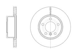 Диск тормозной вентилируемый G-brake GR-21402