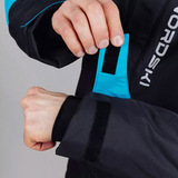 Премиальный теплый лыжный костюм Nordski Mount Blue-Black мужской