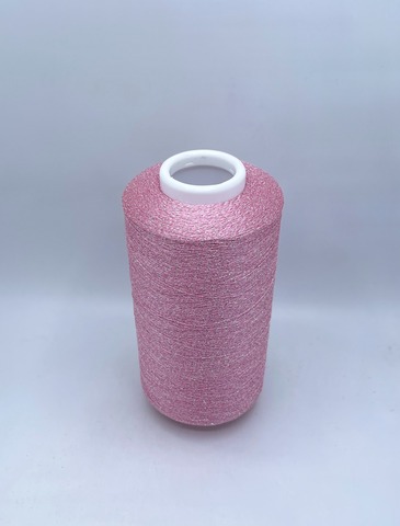 E.Miroglio (пр.Италия),art.Kos, 2350м/100 гр. 80% вискоза, 10% полиамид, 10% металлизированный полиэстер(люрекс), цвет-Розовый(958) , арт.34513