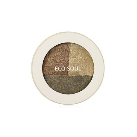 Тени для век тройные Eco Soul Triple Dome Shadow
