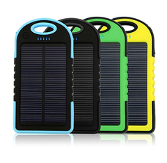 Power Bank с солнечной батареей 5 000 mAh