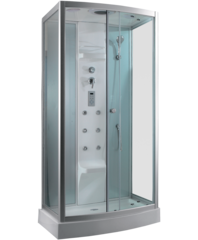 Timo Lux TL-1501 Душевая кабина 110x95, цвет: хром фото