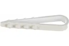 Дюбель-хомут 5-10 круглый белый (уп.100 шт.) PROCONNECT 07-4501-2