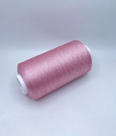 E.Miroglio (пр.Италия),art.Kos, 2350м/100 гр. 80% вискоза, 10% полиамид, 10% металлизированный полиэстер(люрекс), цвет-Розовый(958) , арт.34513