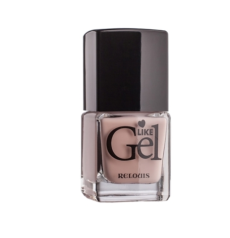 Like Gel Лак для ногтей с гелевым эффектом Like Gel №06песочный бисквит