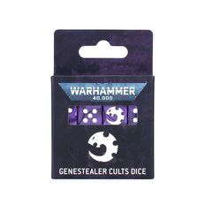 Набор кубиков Warhammer 40000: Genestealer Cults Dice Set