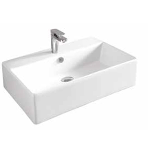 ArtCeram Quadro QUL003 01 00 Раковина накладная/подвесная, 65x48, цвет: белый