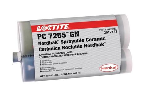 LOCTITE 7255 (Локтайт 7255) - химостойкое двухкомпонентное керамическое эпоксидное покрытие - 900 мл