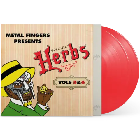 Виниловая пластинка MF DOOM — Special Herbs Vol. 5 & 6 (Apple Red) (2 LP)