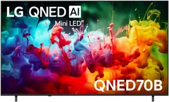 Телевизор LED LG 85" 85QNED70B6A черный титан 4K Ultra HD 60Hz DVB-T DVB-T2 DVB-C DVB-S DVB-S2 USB WiFi Smart TV