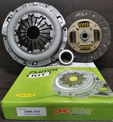 СЦЕПЛЕНИЕ В СБОРЕ NEXIA N100 1,5 DOHC, ESP PHC VALEO 215мм 96181199+96184036+90251210 (зелён уп, Корея)