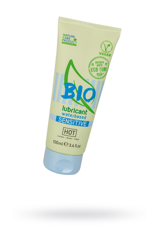 Интимный гель-лубрикант HOT Bio Sensitive на водной основе, для чувствительной кожи, 100 мл