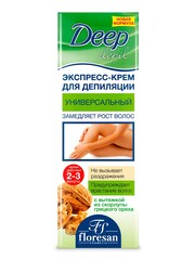 Floresan DEEP DEPIL Универсальный экспресс-крем для депиляции,замедляет рост волос, 100мл