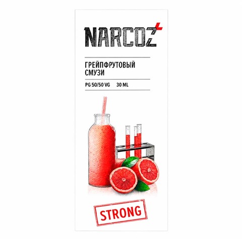 Жидкость NARCOZ Salt 2% STRONG 30 ml - Грейпфрутовый смузи