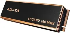 Твердотельный диск SSD ADATA LEGEND 960 MAX, 4000GB, M.2(22x80mm), NVMe 1.4, PCIe 4.0 x4, 3D NAND, R/W 7400/6800