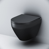 Am.Pm C701700MBSC Spirit V2.0 подвесной унитаз FlashClean с сиденьем микролифт. черн мат